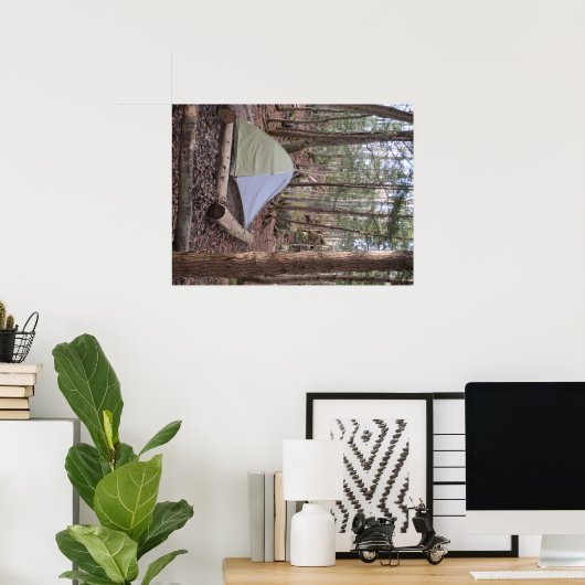 Tent Up Poster ポスター (ホームオフィス)