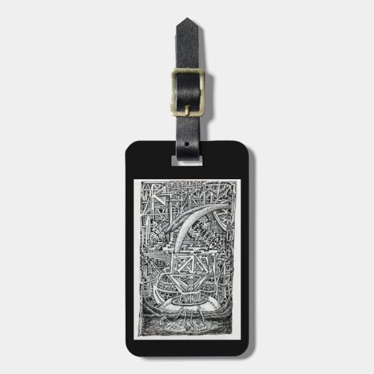 Tentacle Tank by Brian Bensonラゲージタグ ラゲッジタグ (正面縦)