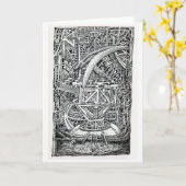 Tentacle Tank by Brian Benson カード (黄色い花)