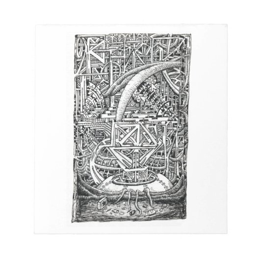 Tentacle Tank by Brian Benson ノートパッド (正面)