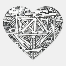 Tentacle Tank by Brian Benson ハートシール