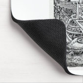 Tentacle Tank by Brian Benson マウスパッド (コーナー)