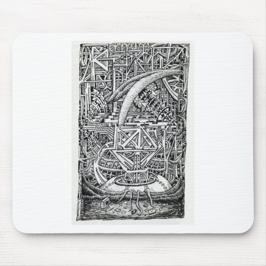 Tentacle Tank by Brian Benson マウスパッド (正面)