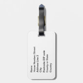 Tentacle Tank by Brian Benson ラゲッジタグ (裏面縦)