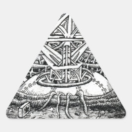 Tentacle Tank by Brian Benson 三角形シール