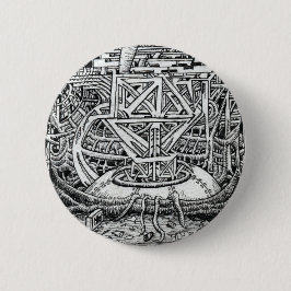 Tentacle Tank by Brian Benson 缶バッジ