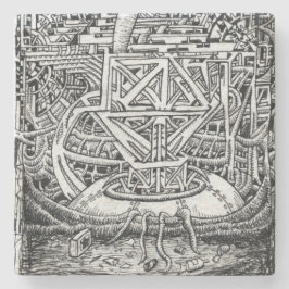 Tentacle Tank by Brian Benson Stone Coaster ストーンコースター