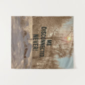 Tenture - Connected to the Wild タペストリー (正面(横))