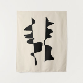 Tenture Murale "Abstrait Dual Face" タペストリー