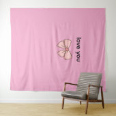 Tentures motif noeu papillons タペストリー (インサイチュ(横))