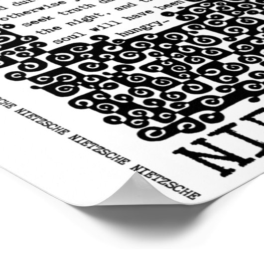 TENTUTHS引用文バイニーチェ ポスター (角)