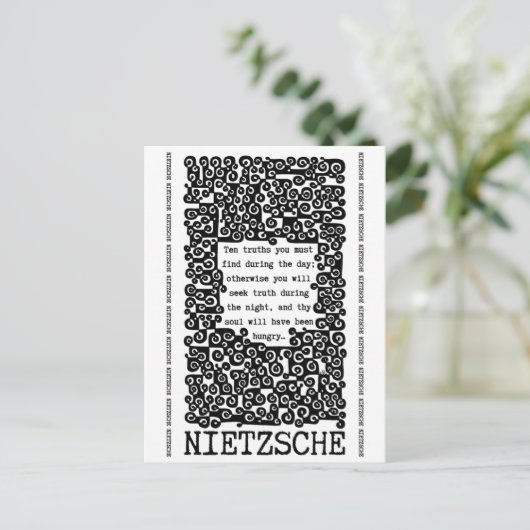 TENTUTHS引用文バイニーチェ ポストカード (スタンド正面)