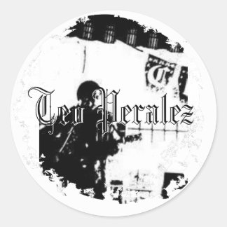 Teo Peralez - Round 動揺して Stickers ラウンドシール