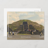 Teotihuacan ポストカード (正面/裏面)