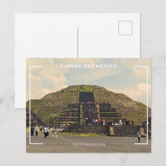 Teotihuacan ポストカード (正面/裏面)