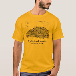 Teotihuacan、メキシコ Tシャツ