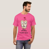 Tequeo mucho Venezuelan love family Tシャツ (正面フル)