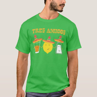 Tequila and friends salt and lemon makes it family tシャツ