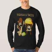 Tequila And Tacos Hakuna Tequila Patron Tequila Me Tシャツ (正面)