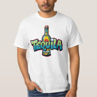 Tequila, graffiti, street art, boisson, urban tシャツ