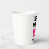 Tequila Made Us Do It | Bride Squad Drinking 紙コップ (右)