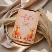 Tequila Sunrise Miami Weekend Bachelorette Party 招待状