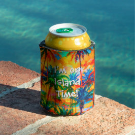 [Tequila Sunrise] Tropical Island Time Drink Beer 缶クーラー