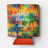 [Tequila Sunrise] Tropical Island Time Drink Beer 缶クーラー (裏面)