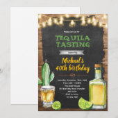 Tequila Tasting birthday invitation 招待状 (正面/裏面)