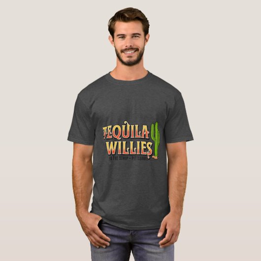 Tequila Willies - Pittsburgh Tシャツ (正面フル)