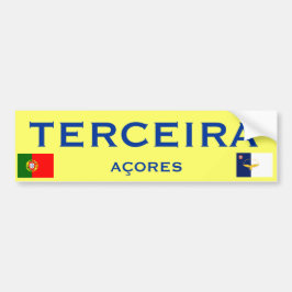 Terceira*のバンパーステッカー バンパーステッカー