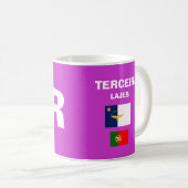 Terceira* (Lajes Field) TER空港コードマグ コーヒーマグカップ (正面右)