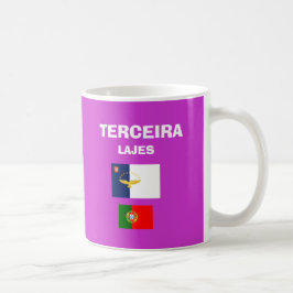 Terceira* (Lajes Field) TER空港コードマグ コーヒーマグカップ