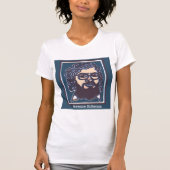 Terence McKenna Tee by FacePrints Tシャツ (正面)