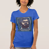Terence McKenna Tee by FacePrints Tシャツ (正面)