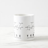 Tereseのペプチッド名前のマグ コーヒーマグカップ (中央)