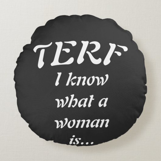TERF - 女性 ラウンドクッション (正面)