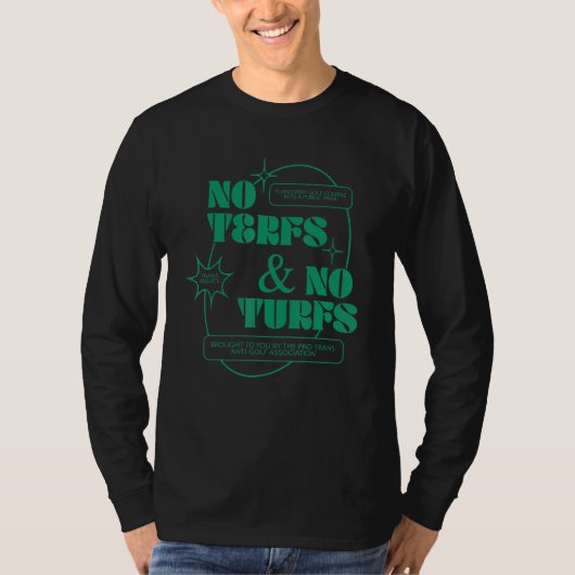 Terfsなし、Turfsなし Tシャツ (正面)