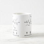 Teriペプチド名mag コーヒーマグカップ (中央)
