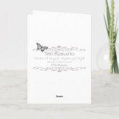 Teriロサリオ著氷の冬のFaeryカードの暴風雨 カード (裏面)