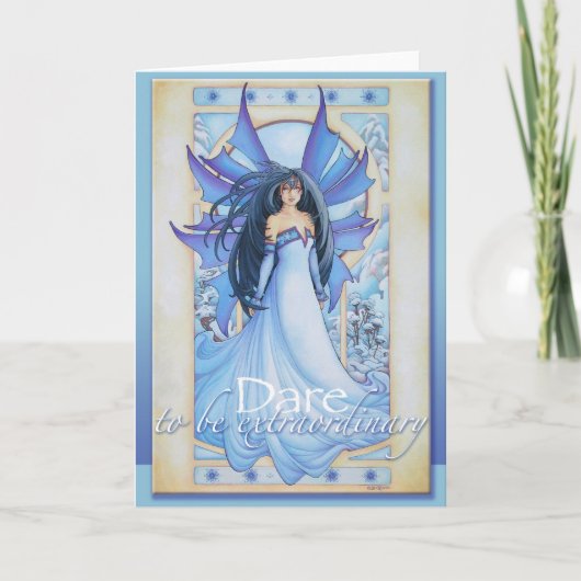 Teriロサリオ著氷の冬のFaeryカードの暴風雨 カード (正面)