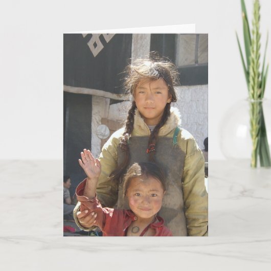 Termaの基礎ブランクのNotecard-の子供 カード (正面)