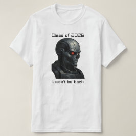 Terminator Skull Graduation Class of 2026 Graduate Tシャツ