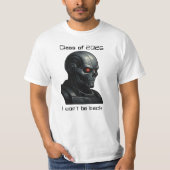 Terminator Skull Graduation Class of 2026 Graduate Tシャツ (正面)