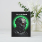 Terminator Skull Graduation Class of 2026 Graphic シーズンポストカード (スタンド正面)