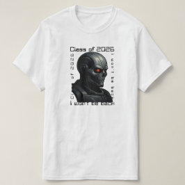 Terminator Skull Graduation Design Class of 2026 Tシャツ