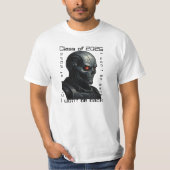 Terminator Skull Graduation Design Class of 2026 Tシャツ (正面)