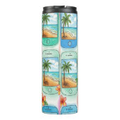 Termo celulares y fotos de playa  タンブラー (裏面)