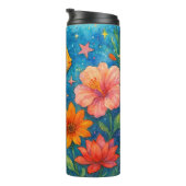 Termo peces y brillos  タンブラー (回転右)