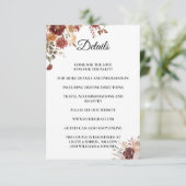 Terra Cotta Enclosure Card Details エンクロージャーカード (スタンド正面)